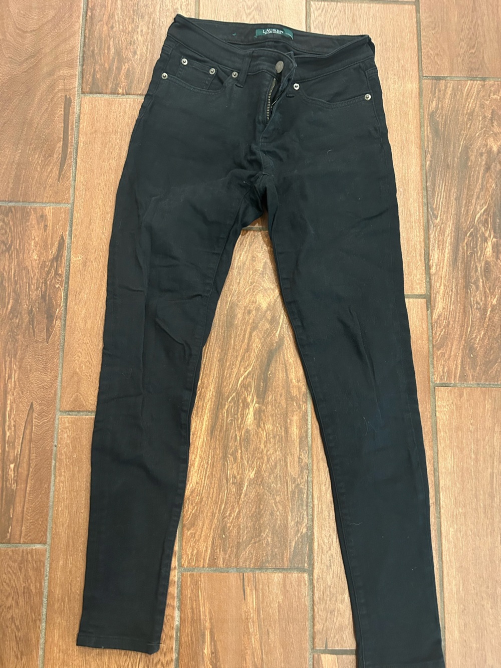 Ralph Lauren size 2 black skinny jeans